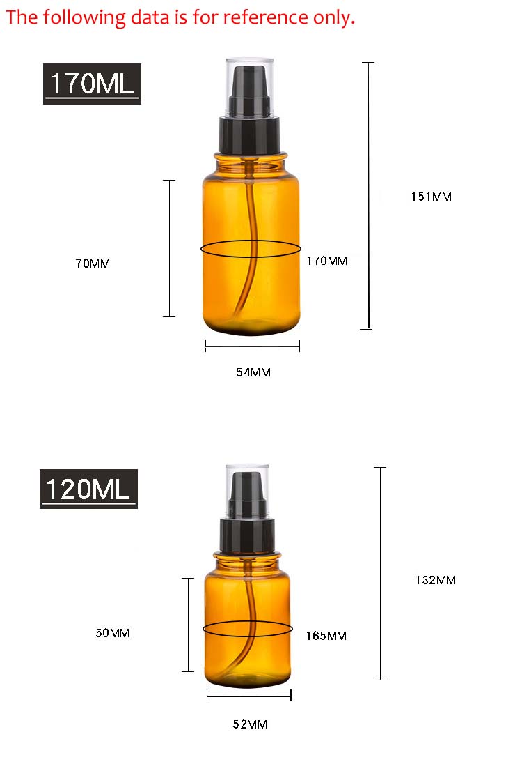 120ml 애완용 로션 병 (3)
