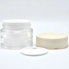 크림 항아리 화장품 포장지